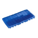 BROSSE PVC BLEU DIAG - M