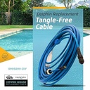 Maytronics 9995899-DIY 60 Ft. Blue Cable with Swivel for Tangle-Free Operation with Bluetooth & Wi-Fi Models