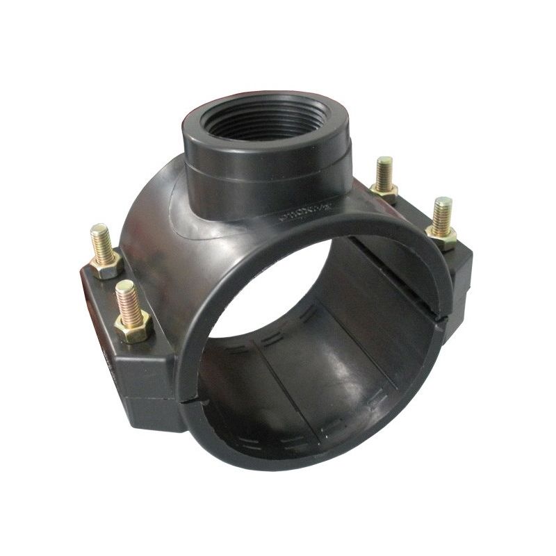 [1353550] PVC Collier de prise en charge 50 x 1/2"  taraudé