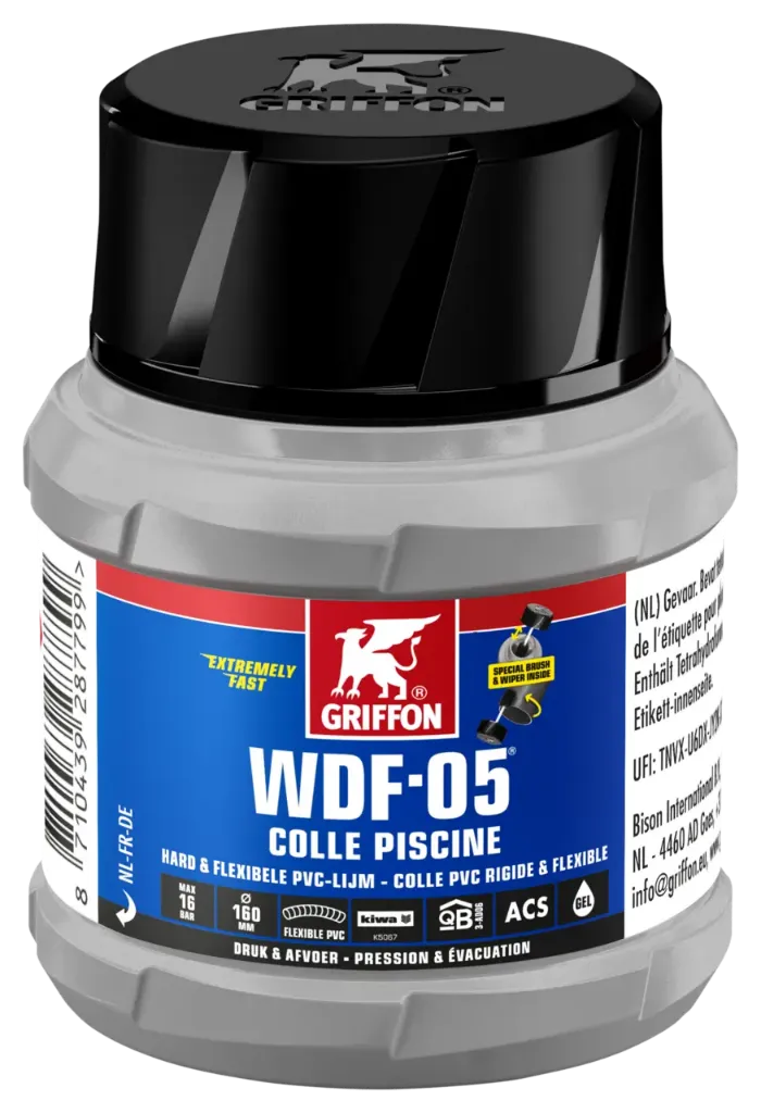 [6314754] GRIFFON Colle piscine WDF-05 125 ml + pinceau rond