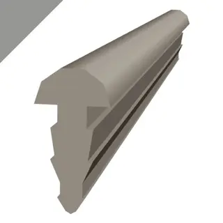 LINERLOCK Linerlock 6 mm gris clair/Profilé Hung en 50 Ml