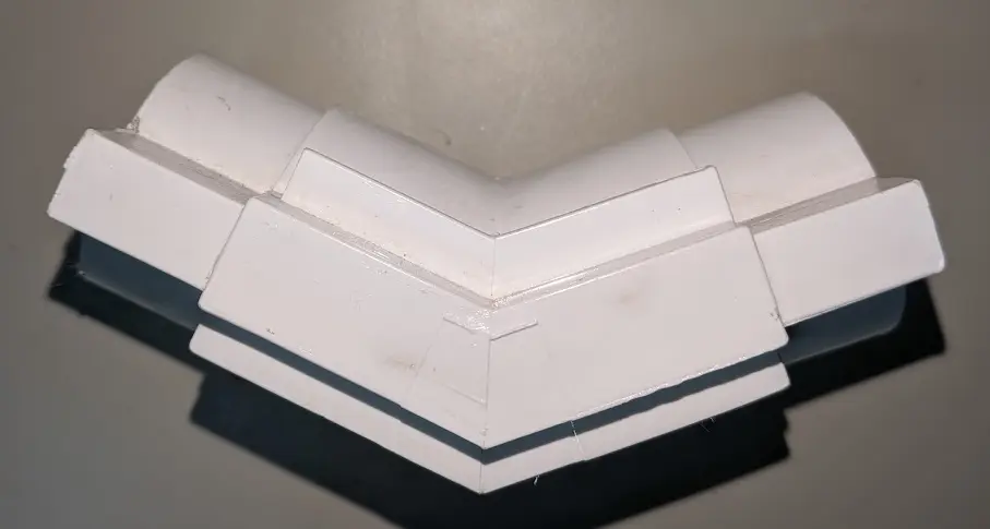 Coude 45° tube air spa béton