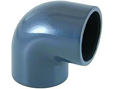 [PV01075] PVC Coude PVC-U 90° Ø 75 à coller AQUALINE