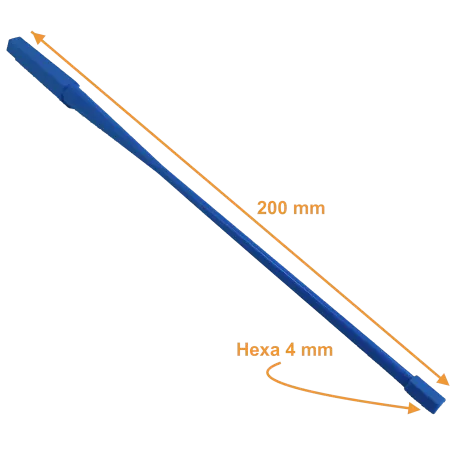 Clef de réglage fin de course