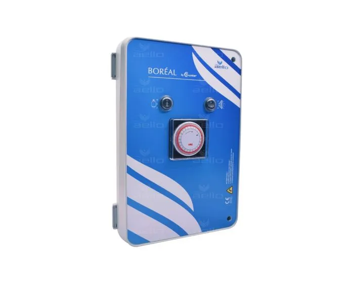 [351132008] BOREAL Coffret électrique précablé filtration seule ou surpresseur seul 220V monophasé disjoncteur 6,3 à 10 Ampères