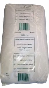 Sable de filtration sac de 25 kg granulométrie 0.5 -1.6 mm