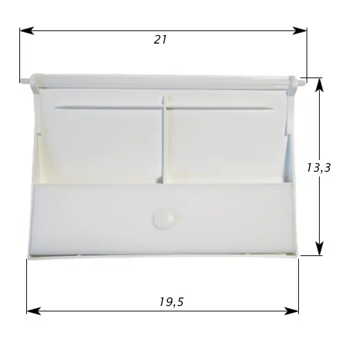 VOLET + AXE SKIMMER Astral EASYLINE 19.5 cm x 13 cm - 9530121104 - asp-251-0040