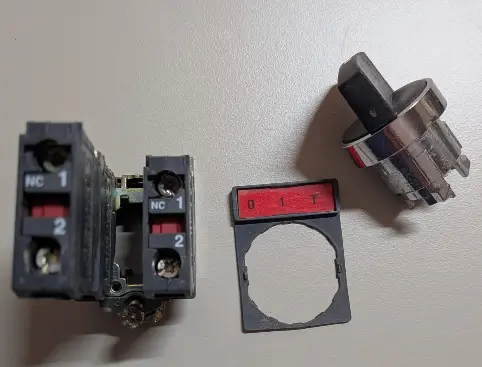 [7900569] Bouton 3 positions de pompe à chaleur de piscine CLIMEXEL triphasée