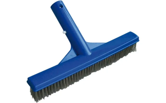 [875700] Brosse paroi poils inox 25 cm