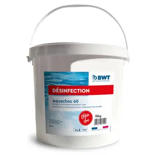 [8808110] BWT Chlore choc stabilisé granulés Aquachoc 60 10 KG