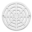 POOL'S Grille de bonde de fond liner