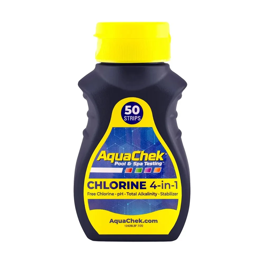 AQUACHEK Chlore Jaune 4 In 1