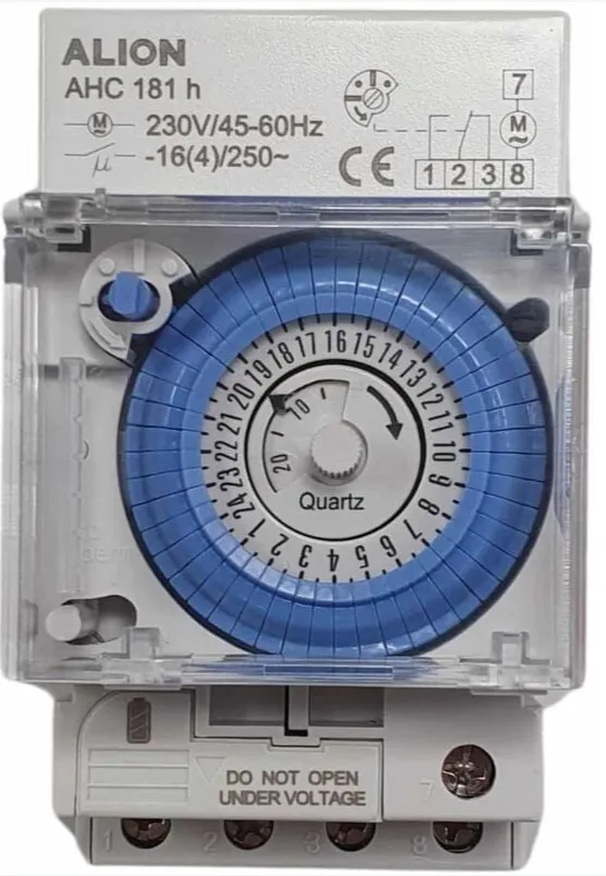 Horloge piscine modulaire pour coffret électrique