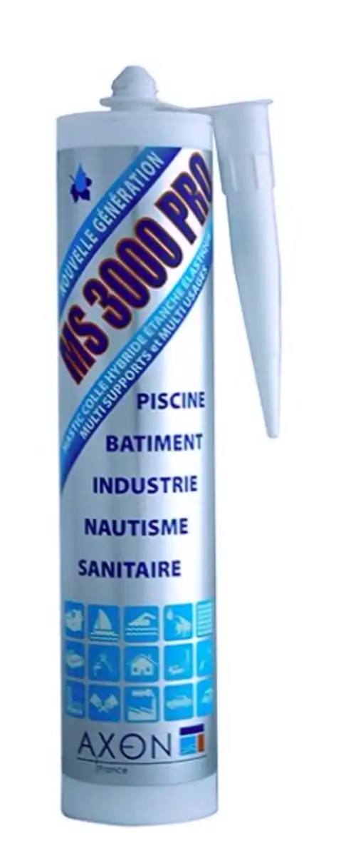 Cartouche silicone MS 3000 PRO CLEAR