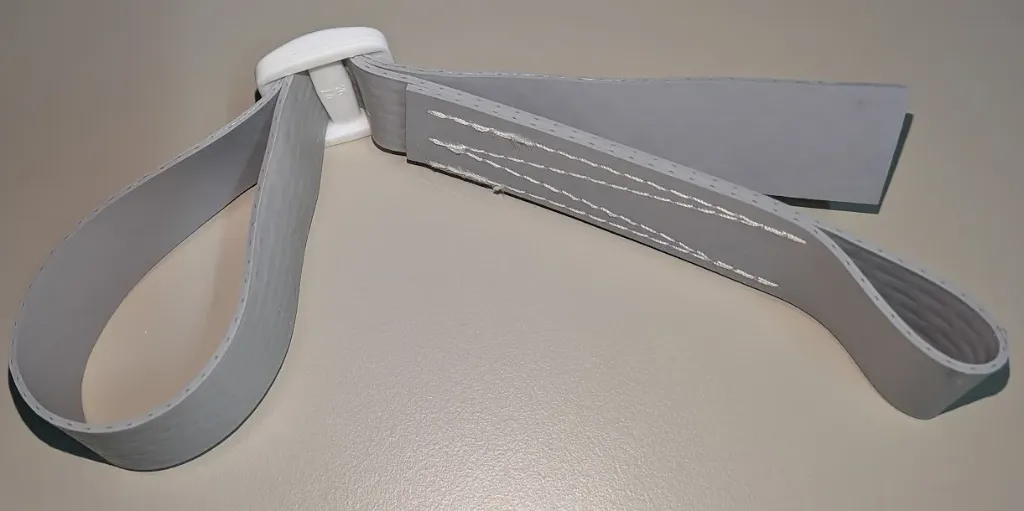 AQUALIFE Sangle réglable longue sans boucle EASYCLIP GRISE