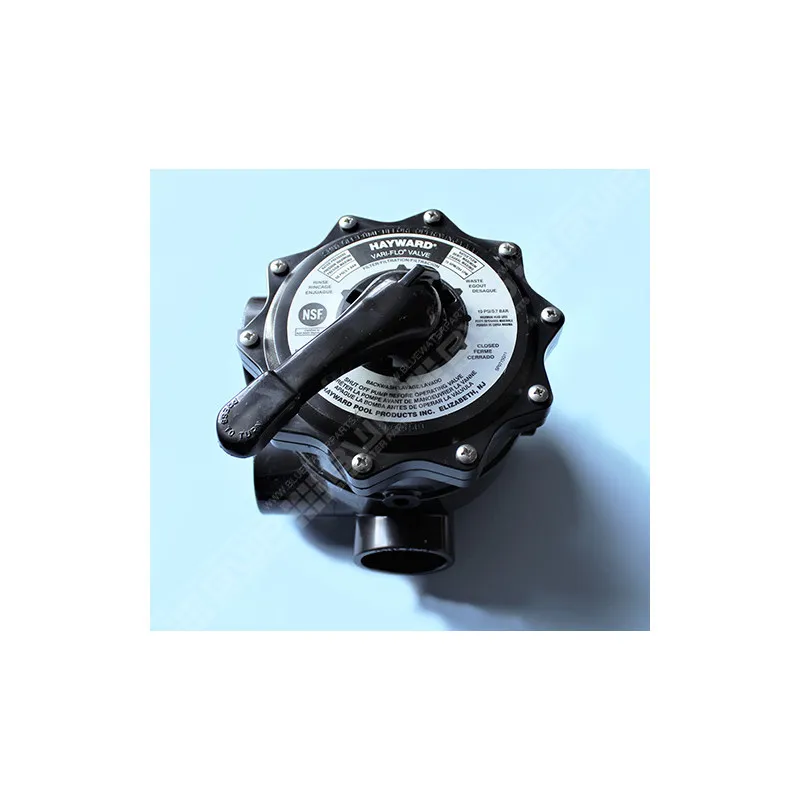 HAYWARD Vanne side multivoies Vari-Flo 2" - 4 arrivées - 100% à visser (sans liaisons)