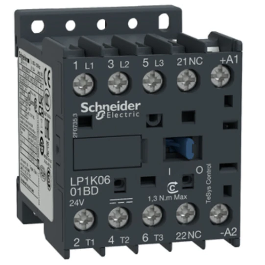 [LP1K0901BD] SCHNEIDER Contacteur 3 Positions 24Volts DC