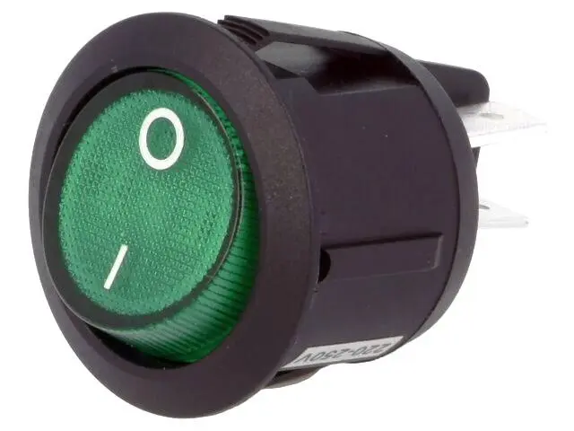 Interrupteur voyant VERT O/I