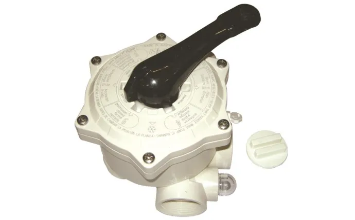 [13.0751] PERAQUA PRAHER Vanne side multivoies SM10-3 1"1/2 blanche - 100% à visser (sans liaisons)
