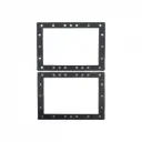 HAYWARD Joints de bride de skimmer petit modèle (lot de 2)