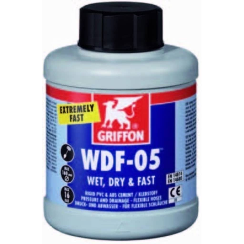 GRIFFON Colle piscine WDF-05 250 ml + pinceau rond