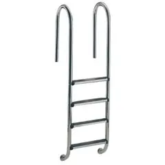 Echelle droite 3 marches inox 