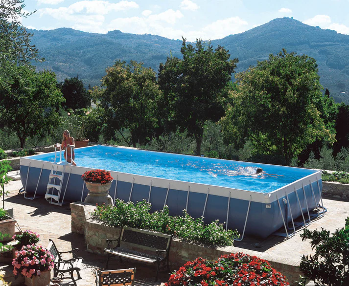 LAGHETTO Piscine POP! 612 Bleu Laghetto