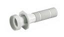 ASTRAL Traversées murales piscine béton ABS - Ø 63 mm / Ø 50 mm filetage femelle avant 2’’. arrière mâle 2'' pour buse 06498 et 06544