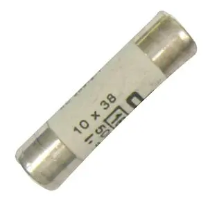 Fusible 8 ampères 500 Volts 10x38 mm