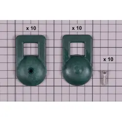 LAGHETTO Crochet universel de couverture de protection