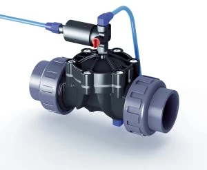 [41898] Vannes automatiques de sécurité connexion raccord 3 pièces à coller Ø 50 mm