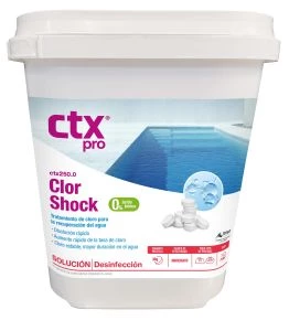CTX-250.0 ClorShock pastilles 30g seau de 5 kgs