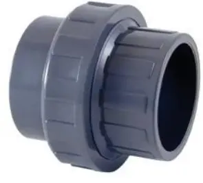 [02332] PVC Raccord union 3 pièces PVC-U à coller Ø 63