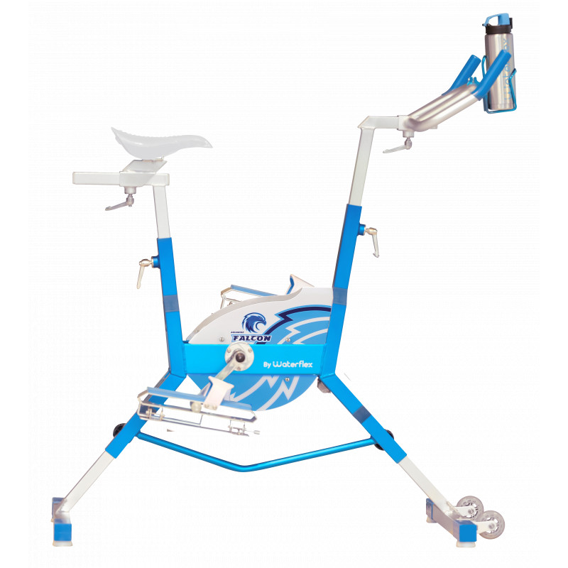 [WX-FALC4-AIR] WATERFLEX Aquabike Falcon Air Accessoires inclus (selle confort / barre de training / gourde)