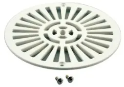 Grille 01467-0001 BDF Béton 2" + vis métriques 10 mm