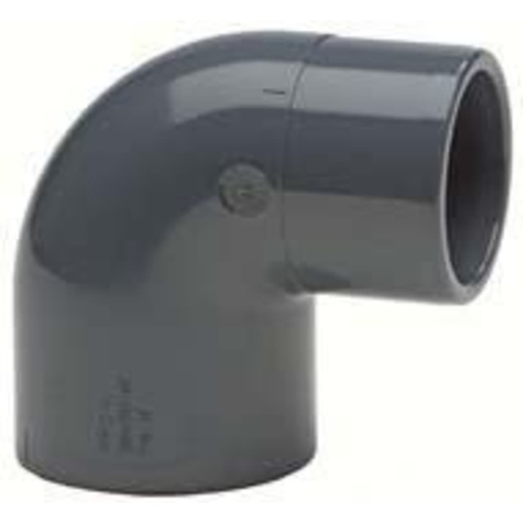 PVC Coude PVC-U 90º Ø 63 réduit MxF à coller