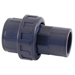 PVC Raccord union à coller 3 pièces PVC-U coller femelle x mâle D63 