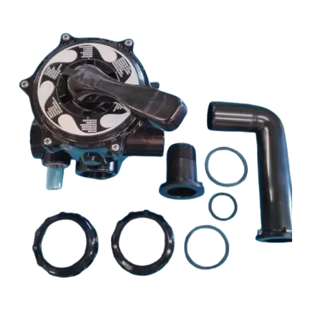 [09758] ASTRAL Vanne Multivoies CLASSIC noire 1''1/2 avec montage