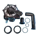 ASTRAL Vanne Multivoies CLASSIC noire 1''1/2 avec montage