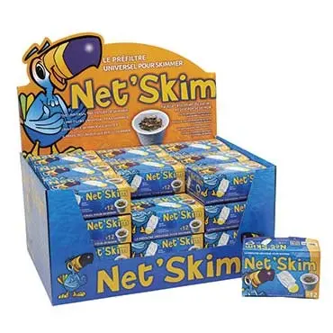 NET'SKIM présentoir de 36 boites (12 filets/boite)