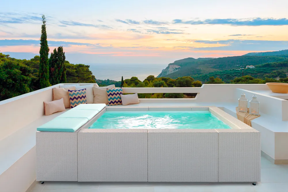 LAGHETTO PLAYA 1 - version mini piscine - coloris Blanc