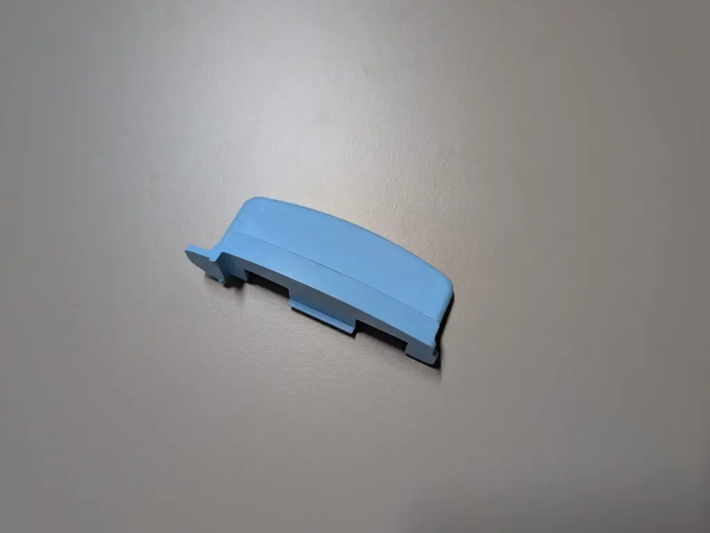 ECA Languette 20 mm droite BLEU ancienne 060618