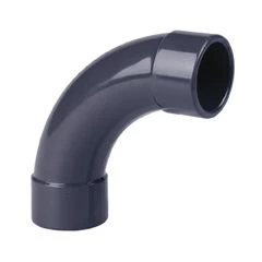 [01972] PVC Courbe PVC-U 90º à coller Ø 63