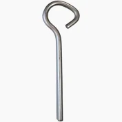 [BES-701-0001] Piton crosse inox diam 6 hauteur 12 cm