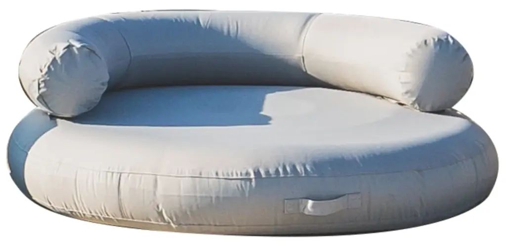 Coussin gonflable ISLAND PLUS Gris