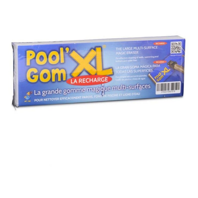 [PGXLR60] TOUCAN recharge POOL'GOM® XL