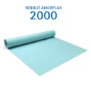 ALKORPLAN 2000 Pvc armé 150/100ème couleur BLEU CLAIR rouleau de 51,25 m2 (25m x 2,05m)