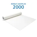 ALKORPLAN 2000 Pvc armé 150/100ème couleur BLANC rouleau de 51,25 m2 (25m x 2,05m)