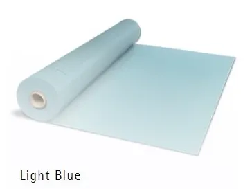 ALKORPLAN 1000 Pvc armé 150/100ème couleur BLEU CLAIR rouleau de 41,25 m2 (25m x 1,65m) NON VERNI