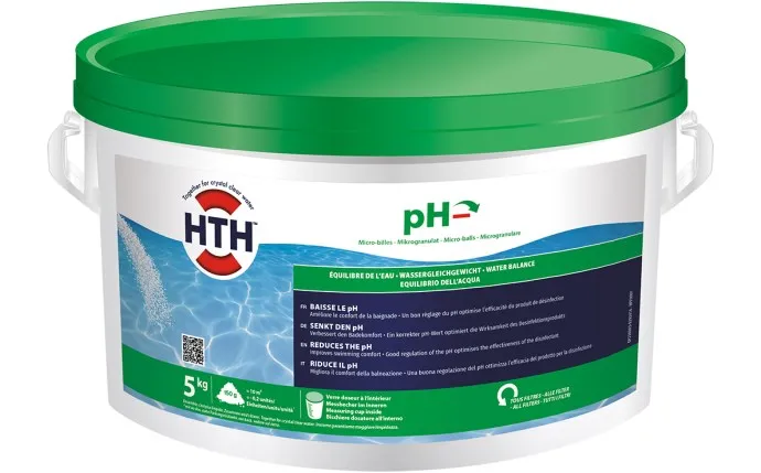 HTH pH moins micro-billes 5 Kgs